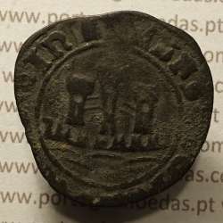 Ceitil Cobre de D. Afonso V (1438 -1481), Ceitil (1/6 Real Branco) Tipologia do catálogo F. Magro 1º Grupo - A5.1.2.13