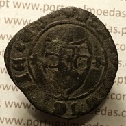 Ceitil Cobre de D. Afonso V (1438 -1481), Ceitil (1/6 Real Branco) Tipologia do catálogo F. Magro 1º Grupo - A5.1.2.13