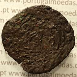 Ceitil Cobre de D. Afonso V (1438 -1481), Ceitil (1/6 Real Branco) Tipologia do catálogo F. Magro 1º Grupo - A5.1.2.14