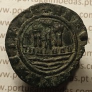 Ceitil Cobre de D. Afonso V (1438 -1481), Ceitil (1/6 Real Branco) Tipologia do catálogo F. Magro 1º Grupo -A5.1.3.1