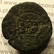 Ceitil Cobre de D. Afonso V (1438 -1481), Ceitil (1/6 Real Branco) Tipologia do catálogo F. Magro 1º Grupo - A5.1.3.3