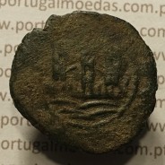 Ceitil Cobre de D. Afonso V (1438 -1481), Ceitil (1/6 Real Branco) Tipologia do catálogo F. Magro 1º Grupo - A5.1.3.6
