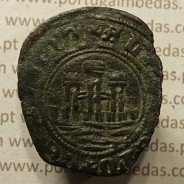 Ceitil Cobre de D. Afonso V (1438 -1481), Ceitil (1/6 Real Branco) Tipologia do catálogo F. Magro 1º Grupo - A5.1.4.1