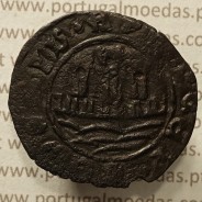 Ceitil Cobre de D. Afonso V (1438 -1481), Ceitil (1/6 Real Branco) Tipologia do catálogo F. Magro 1º Grupo - A5.1.4.3