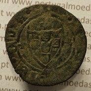 Ceitil Cobre de D. Afonso V (1438 -1481), Ceitil (1/6 Real Branco) Tipologia do catálogo F. Magro 1º Grupo - A5.1.4.3