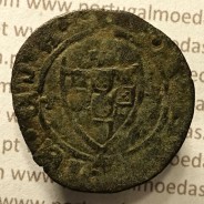 Ceitil Cobre de D. Afonso V (1438 -1481), Ceitil (1/6 Real Branco) Tipologia do catálogo F. Magro 1º Grupo - A5.1.4.3