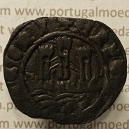Ceitil Cobre de D. Afonso V (1438 -1481), Ceitil (1/6 Real Branco) Tipologia do catálogo F. Magro 1º Grupo - A5.1.4.4