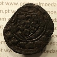 Ceitil Cobre de D. Afonso V (1438 -1481), Ceitil (1/6 Real Branco) Tipologia do catálogo F. Magro 1º Grupo - A5.1.4.4