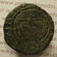 Ceitil Cobre de D. Afonso V (1438 -1481), Ceitil (1/6 Real Branco) Tipologia do catálogo F. Magro 1º Grupo - A5.1.4.6