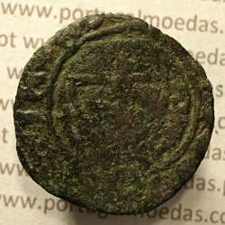 Ceitil Cobre de D. Afonso V (1438 -1481), Ceitil (1/6 Real Branco) Tipologia do catálogo F. Magro 1º Grupo - A5.1.4.6