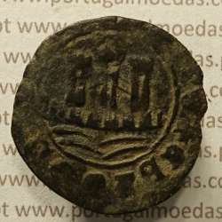 Ceitil Cobre de D. Afonso V (1438 -1481), Ceitil (1/6 Real Branco) Tipologia do catálogo F. Magro 1º Grupo - A5.1.4.6