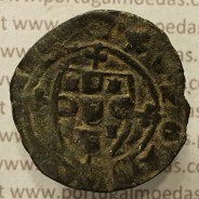 Ceitil Cobre de D. Afonso V (1438 -1481), Ceitil (1/6 Real Branco) Tipologia do catálogo F. Magro 1º Grupo - A5.1.4.6