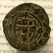 Ceitil Cobre de D. Afonso V (1438 -1481), Ceitil (1/6 Real Branco) Tipologia do catálogo F. Magro 1º Grupo - A5.1.4.6