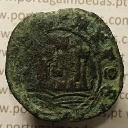 Ceitil Cobre de D. Afonso V (1438 -1481), Ceitil (1/6 Real Branco) Tipologia do catálogo F. Magro 1º Grupo - A5.1.4.7