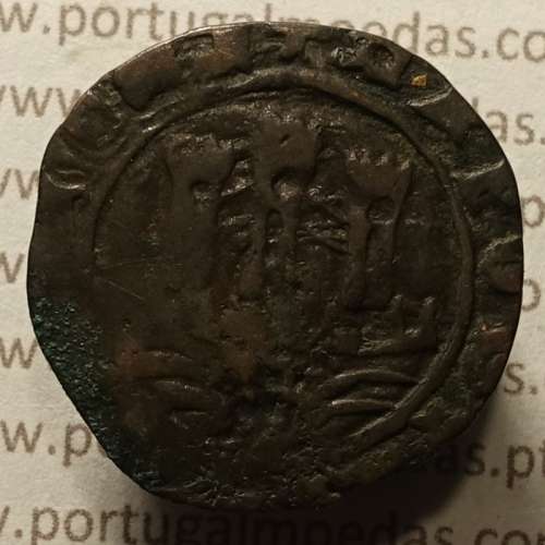 Ceitil Cobre de D. Afonso V (1438 -1481), catálogo F. Magro 1º Grupo (não classificada), diversas pontes cruzadas e não cruzadas