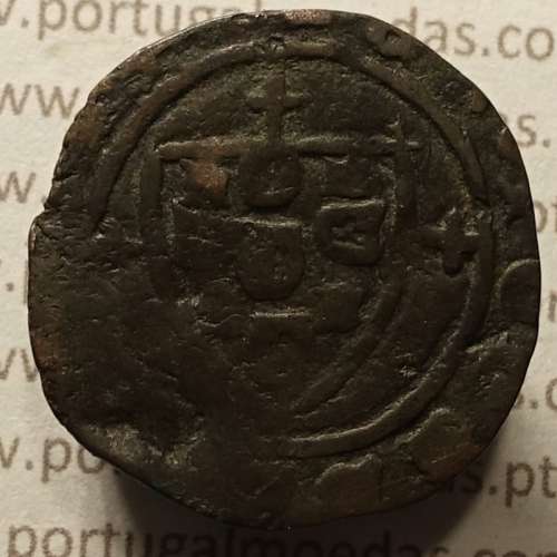 Ceitil Cobre de D. Afonso V (1438 -1481), catálogo F. Magro 1º Grupo (não classificada), diversas pontes cruzadas e não cruzadas