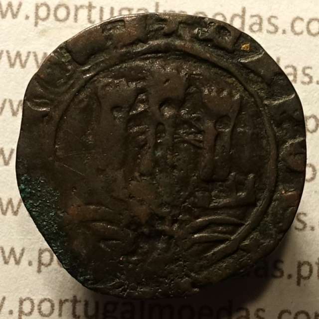 Ceitil Cobre de D. Afonso V (1438 -1481), catálogo F. Magro 1º Grupo (não classificada), diversas pontes cruzadas e não cruzadas