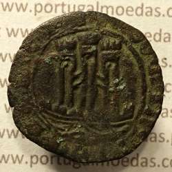 Ceitil Cobre de D. Afonso V (1438 -1481), Ceitil (1/6 Real Branco) Tipologia do catálogo F. Magro 7º Grupo - A5.7.1.4