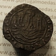 Ceitil Cobre de D. Afonso V (1438 -1481), Ceitil (1/6 Real Branco) Tipologia do catálogo F. Magro 8º Grupo - A5.8.1.2