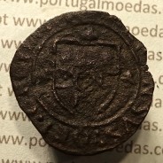 Ceitil Cobre de D. Afonso V (1438 -1481), Ceitil (1/6 Real Branco) Tipologia do catálogo F. Magro 8º Grupo - A5.8.1.2