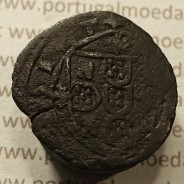 Ceitil Cobre de D. Afonso V (1438 -1481), Ceitil (1/6 Real Branco) Tipologia do catálogo F. Magro 8º Grupo - A5.8.4.1