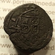 Ceitil Cobre de D. Afonso V (1438 -1481), Ceitil (1/6 Real Branco) Tipologia do catálogo F. Magro 8º Grupo - A5.8.4.1