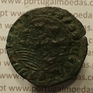 Ceitil Cobre de D. Afonso V (1438 -1481), Ceitil (1/6 Real Branco) Tipologia do catálogo F. Magro 1º Grupo – A5.1.4.10