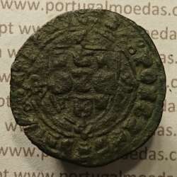 Ceitil Cobre de D. Afonso V (1438 -1481), Ceitil (1/6 Real Branco) Tipologia do catálogo F. Magro 1º Grupo – A5.1.4.10