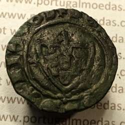 Ceitil Cobre de D. Afonso V (1438 -1481), Ceitil (1/6 Real Branco) Tipologia do catálogo F. Magro 1º Grupo - A5.1.4.6