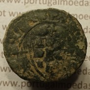 Ceitil Cobre de D. Afonso V (1438 -1481), Ceitil (1/6 Real Branco) Tipologia do catálogo F. Magro 1º Grupo - A5.1.4.5