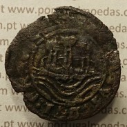 Ceitil Cobre de D. Afonso V (1438 -1481), Ceitil (1/6 Real Branco) Tipologia do catálogo F. Magro 8º Grupo - A5.8.1.5