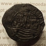 Ceitil Cobre de D. Afonso V (1438 -1481), Ceitil (1/6 Real Branco) Tipologia do catálogo F. Magro 8º Grupo - A5.8.4.8