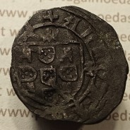 Ceitil Cobre de D. Afonso V (1438 -1481), Ceitil (1/6 Real Branco) Tipologia do catálogo F. Magro 8º Grupo - A5.8.4.8