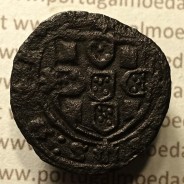 Ceitil Cobre de D. Afonso V (1438 -1481), Ceitil (1/6 Real Branco) Tipologia do catálogo F. Magro 8º Grupo - A5.8.4.1
