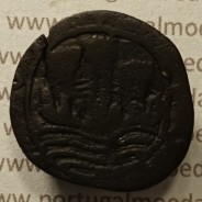 Ceitil Cobre de D. Afonso V (1438 -1481), Ceitil (1/6 Real Branco) Tipologia do catálogo F. Magro 8º Grupo - Não Classificada