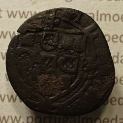 Ceitil Cobre de D. Afonso V (1438 -1481), Ceitil (1/6 Real Branco) Tipologia do catálogo F. Magro 8º Grupo - Não Classificada