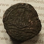 Ceitil Cobre de D. Afonso V (1438 -1481), Ceitil (1/6 Real Branco) Tipologia do catálogo F. Magro 8º Grupo - A5.8.4.8