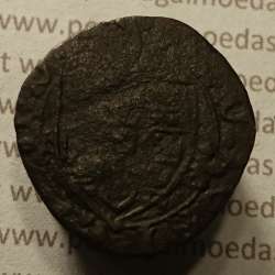 Ceitil Cobre de D. Afonso V (1438 -1481), Ceitil (1/6 Real Branco) Tipologia do catálogo F. Magro 8º Grupo - A5.8.5.1