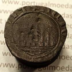 Ceitil Cobre de D. Afonso V (1438 -1481), Ceitil (1/6 Real Branco) Tipologia do catálogo F. Magro 8º Grupo - A5.8.5.1