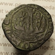 Ceitil Cobre de D. Afonso V (1438 -1481), Ceitil (1/6 Real Branco) Tipologia do catálogo F. Magro 8º Grupo - A5.8.5.1