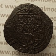 Ceitil Cobre de D. Afonso V (1438 -1481), Ceitil (1/6 Real Branco) Tipologia do catálogo F. Magro 8º Grupo - A5.8.4.10