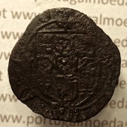 Ceitil Cobre de D. Afonso V (1438 -1481), Ceitil (1/6 Real Branco) Tipologia do catálogo F. Magro 8º Grupo - A5.8.4.10
