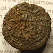 Ceitil Cobre de D. Afonso V (1438 -1481), Ceitil (1/6 Real Branco) Tipologia do catálogo F. Magro 8º Grupo - A5.8.4.10