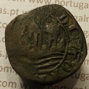 Ceitil Cobre de D. Afonso V (1438 -1481), Tipologia do catálogo F. Magro 8º Grupo - Torre central de três colunas