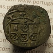 Ceitil Cobre de D. Afonso V (1438 -1481), Tipologia do catálogo F. Magro 8º Grupo - Torre central de três colunas