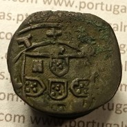Ceitil Cobre de D. Afonso V (1438 -1481), Tipologia do catálogo F. Magro 8º Grupo - Torre central de três colunas