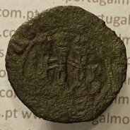 Ceitil Cobre de D. Afonso V (1438 -1481), Ceitil (1/6 Real Branco) Tipologia do catálogo F. Magro 3º Grupo - A5.4.1.2