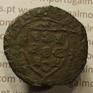 Ceitil Cobre de D. Afonso V (1438 -1481), Ceitil (1/6 Real Branco) Tipologia do catálogo F. Magro 3º Grupo - A5.4.1.2
