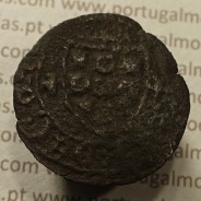 Ceitil Cobre de D. Afonso V (1438 -1481), Ceitil (1/6 Real Branco) Tipologia do catálogo F. Magro 3º Grupo - A5.4.1.2