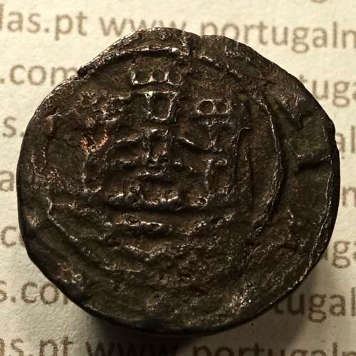 Ceitil Cobre de D. Afonso V (1438 -1481), Ceitil (1/6 Real Branco) Tipologia do catálogo F. Magro 6º Grupo - A5.6.1.8